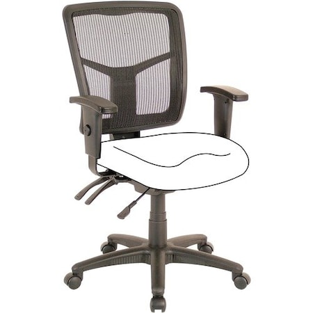 Lorell FRAME, CHAIR, MESH MID BACK LLR86211